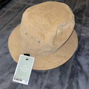 H&M Corduroy Bucket Hat BRAND NEW Size Large